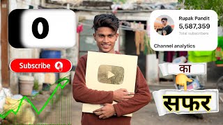0 से 5 million का सफर 🥺 || powerful motivational video 2025 || subscriber kaise badhaye