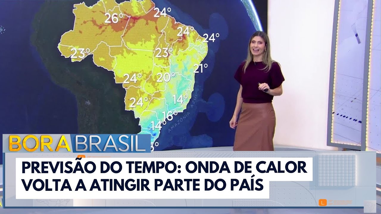 Previsão do tempo onda de calor volta a atingir parte do país