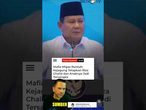 ISU ANCAMAN MAFIA MIGAS UNTUK PRABOWO