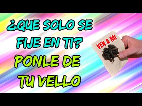 ¡AMARRALO CON TU VELLO   Y  TENDRÁ OJOS PARA TI  ! HECHIZo  CON VELLO  Y CANELA