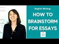 Brainstorming and Learning Strategies