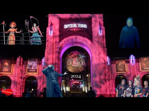 Universal Halloween Horror Nights Orlando 2024 -  HHN 33 Opening Weekend!