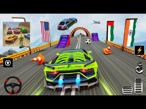 Mega Ramp Car: Ultimate Racing - Impossible Tracks 3D - Android Gameplay-1