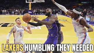 Lakers Got The Humbling They Needed