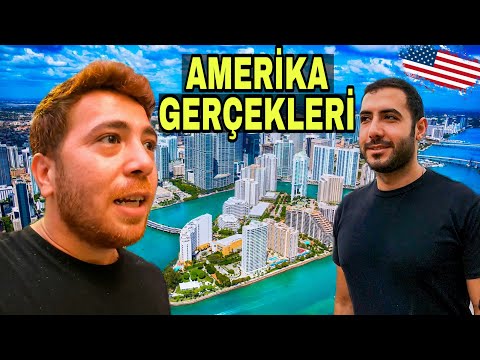 AMERİKA ve MİAMİ GERÇEKLERİ 🇺🇸 BU ÜLKEDE EN SEVMEDİĞİM ŞEY..