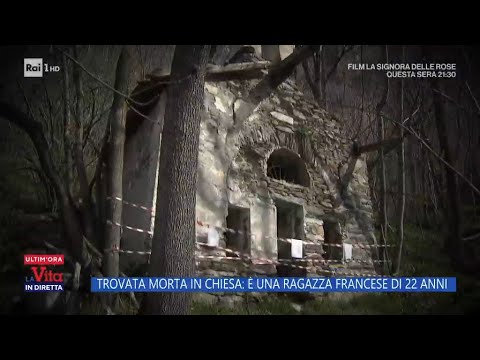 Mistero ad Aosta, trovata morta in una chiesa abbandonata - La Vita in Diretta 09/04/2024