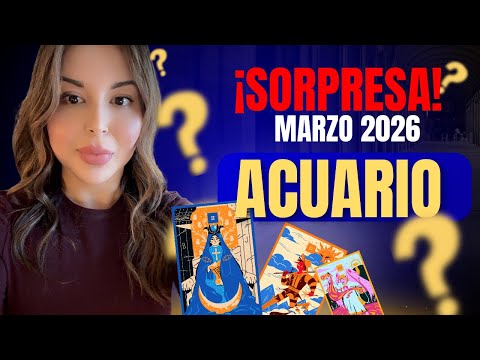 ACUARIO ♒️ ¡SORPRESA TOTAL! Alguien nuevo sacude tu mundo ⚡️
