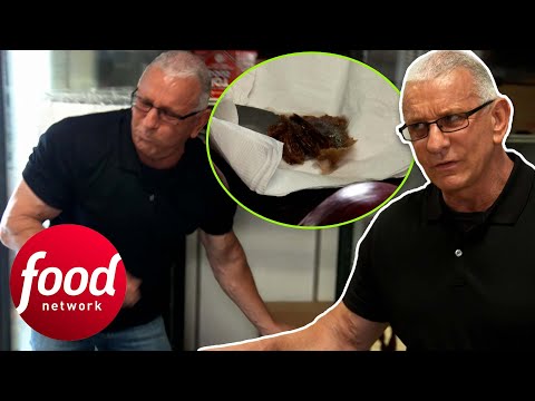 Robert LITERALLY GAGS While Inspecting A Dirty Restaurant | Restaurant Impossible