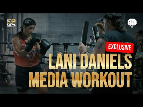 CLARESSA SHIELDS VS LANI DANIELS: LANI DANIELS MEDIA WORKOUT |  🔥 EXCLUSIVE