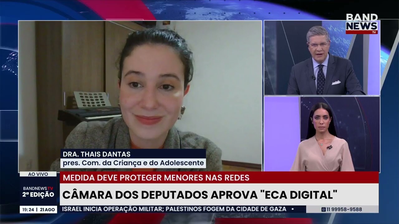Câmara dos Deputados aprova “ECA digital” | BandNews TV