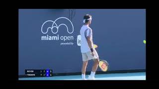 #tennis #miami open 2026# royer vs tiranti