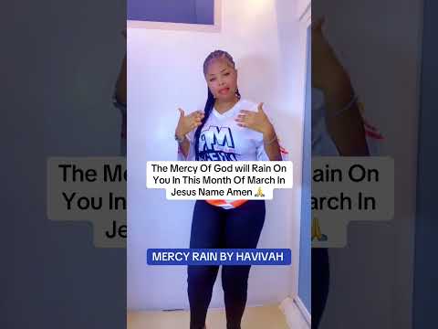 The Mercy Of God will rain on you in the month of March In Jesus Name Amen 🙏