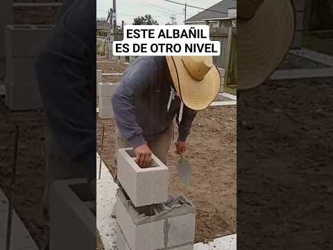 ✅?Este ALBAÑIL es de OTRO NIVEL⭐? #construccion #arquitectura #construction #shorts