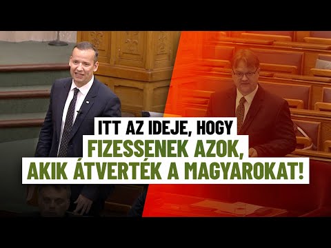 Történelmi pillanat: Itt az ideje, hogy fizessenek azok, akik átverték a magyarokat!
