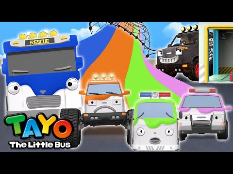 Warna Mobilnya Hilang!🎨 | Belajar Warna Bahasa Indonesia🌈 | Lagu Anak-anak | Tayo Bus Kecil