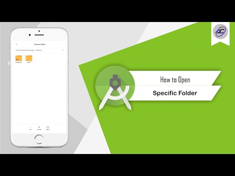 How to Open Specific Folder in Android Studio | OpenFolder | Android Coding