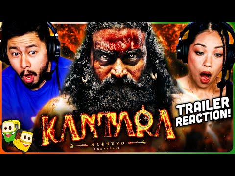 KANTARA: CHAPTER 1 Trailer Reaction! | Rishab Shetty | Rukmini Vasanth | Jayaram | Gulshan Devaiah