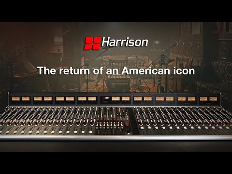 The Return of an American Icon: Harrison 32Classic Analog Console