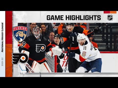 Panthers @ Flyers 10/23/21 | NHL Highlights