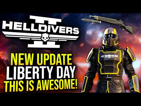 Helldivers 2 - Liberty Day Celebration with NEW WEAPON and Armor!