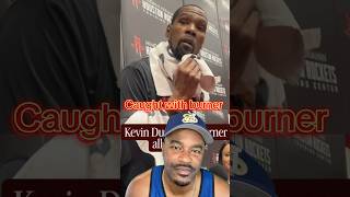Kevin Durant FLASHES on media for burner account allegations🤣 #shorts #nba #kevindurant