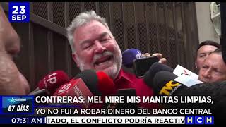 "Esto es un ataque directo de Libre contra mí y mi familia; pero no me doblegaré": Contreras