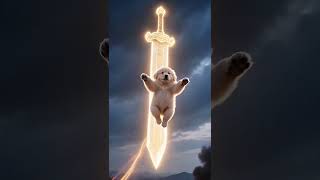 It’s totally reasonable for a Golden Retriever to know some kung fu!金毛猎犬会点功夫合理吧！ #dog