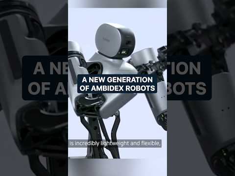 New generation of AMBIDEX robots | New technology | Pro robots