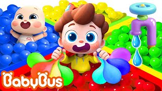 Neo chơi bóng nước sắc màu | Gia đình ngón tay | Nhạc thiếu nhi vui nhộn | Yes! Neo | BabyBus