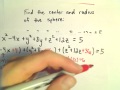 Understanding the Equation of a Sphere