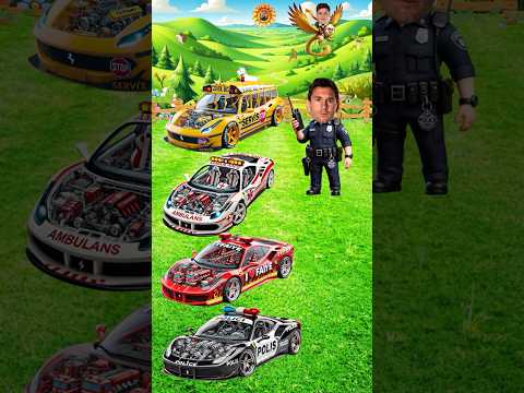 Hangi Ferrari Benim Arabam?🤔😱 Ronaldo vs Mr.Beast vs IShowSpeed vs Messi vs Arda Güler vs Neymar