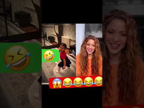 #shakira REACCIÓNA A VIDEO DE UNA NIÑA 🤣😂😂😂😂😂😂😂😂😂#funnyshorts