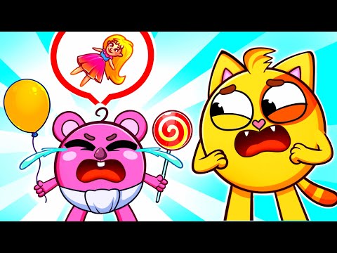 No No! I Want It! 😠 Sibling Play With Toys | Kids Songs 🐱🐨🐰🦁And Nursery Rhymes