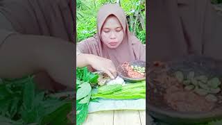 daun pepaya, sambel goang#shortvideo