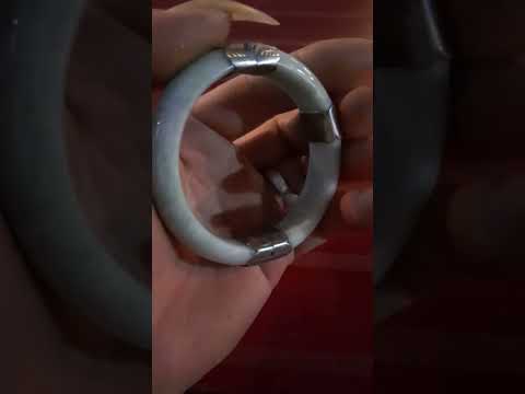 vòng tay #camthach A bọc tầm 5 chỉ bạc nam nữ mang OK lên tay bao đẹp giá 1tr5 ai kết alo em ạ