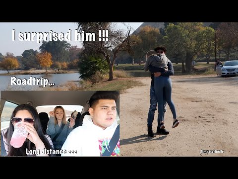 I went on a road trip to surprise my boo (long distance tingz)