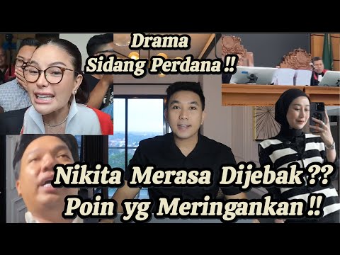 JAKSA KET4KUT4N ?? NIKITA MIRZANI TER1AK H1STERIS DALAM SIDANG PERDANA ?? EFEK DOMINO !!