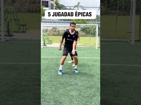 Aprende 5 JUGADAS épicas de fútbol callejero ⚽️🔥 #futbol #soccer #footballskills