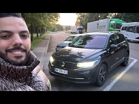 Vlog Frankfurt Marseille Partie 2 🛣️🇩🇪🇫🇷 تحويسة شابة و قسرة على تصدير السيارات للجزائر