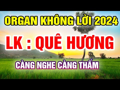 Liên Khúc Nhạc Sống Organ Không Lời Quê Hương Trữ Tình Phần 3