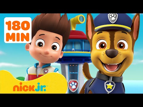 PAW Patrol's Beaver Mission, Treehouse Rescue, & More! ๐ฆซ๐ณ w/ Chase & Ryder | 3 Hours | Nick Jr.