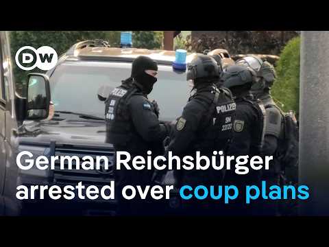 Germany: More members of "Reichsbürger" group arrested over coup plans | DW News