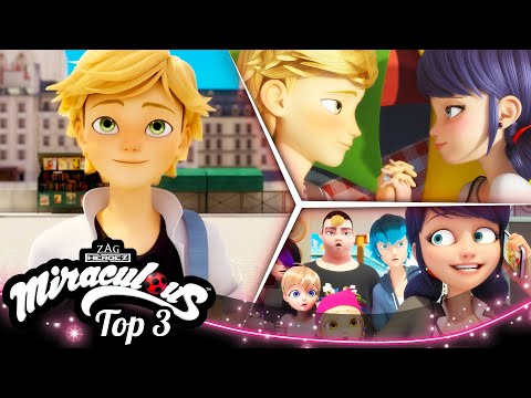 MIRACULOUS | 🐞 ADRIENETTE 🔝 | TEMPORADA 5 | As Aventuras de Ladybug