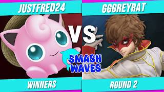 Smash Waves #10 Winners Round 2 JustFred24 vs Gggreyrat