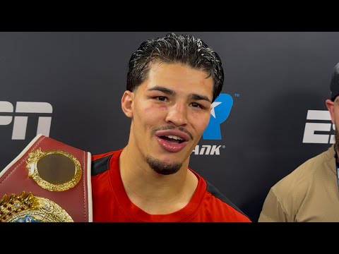 XANDER ZAYAS “FUNDORA SHOULDN’T HAVE VACATED IN THE FIRST PLACE!” POST FIGHT AFTER JORGE GARCIA WIN