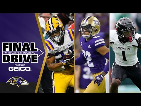 Ravens Give Scouting Report on Top Cornerback Prospects | Final Drive video clip