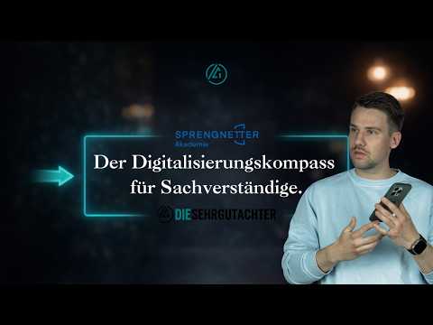 Einladung zum Seminar - Digitalisierungskompass für Sachverständige mit Jeels Szepanek