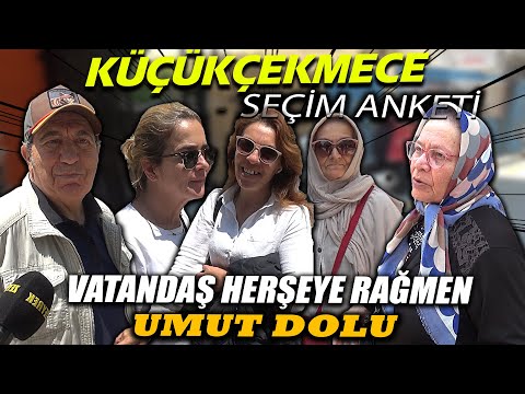 Vatandaşın Favori Lideri Kim Oldu! Ekrem İmamoğlu - Tayyip Erdoğan | Küçükçekmece