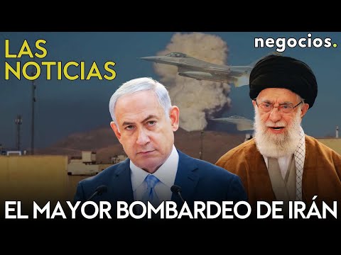 LAS NOTICIAS: Irán lanza su mayor bombardeo con misiles, alerta máxima en Israel y Trump advierte