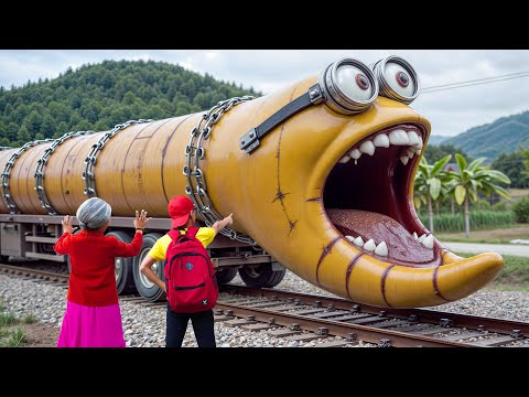 CYBERWORM - Story of Transformation (Minions Parody)  In real life